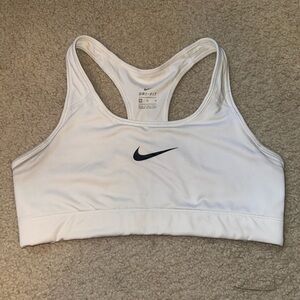 Nike Women's Dri-FIT White Sports Bra